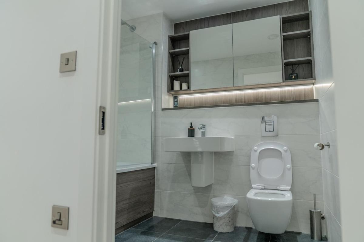Luxury 2 Bed Penthouse With Stunning Views In Manchester City Centre Exterior foto